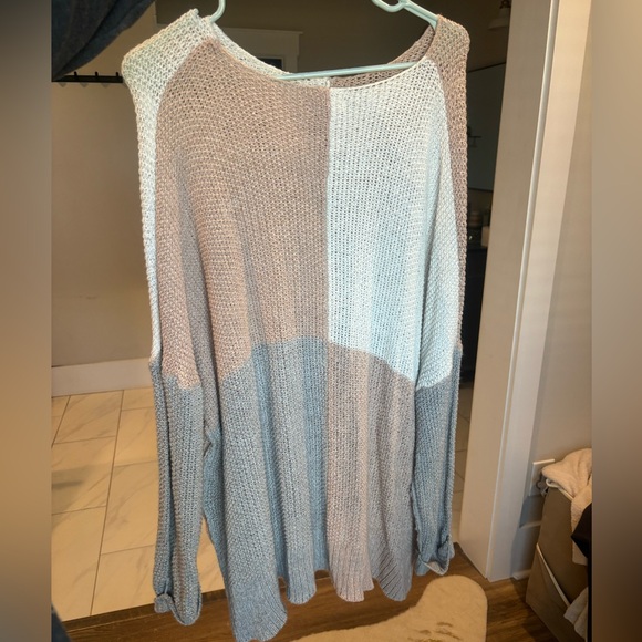 Easel Colorblock Sweater - Picture 1 of 5